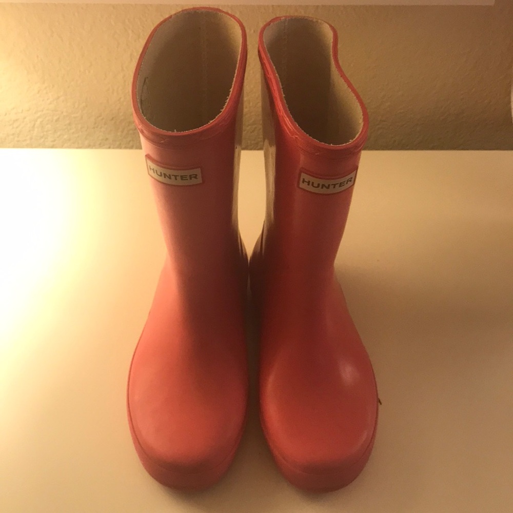 Girls Hunter Rain Boots Size 12